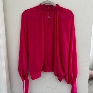 Chic Fuchsia Blouse for Women